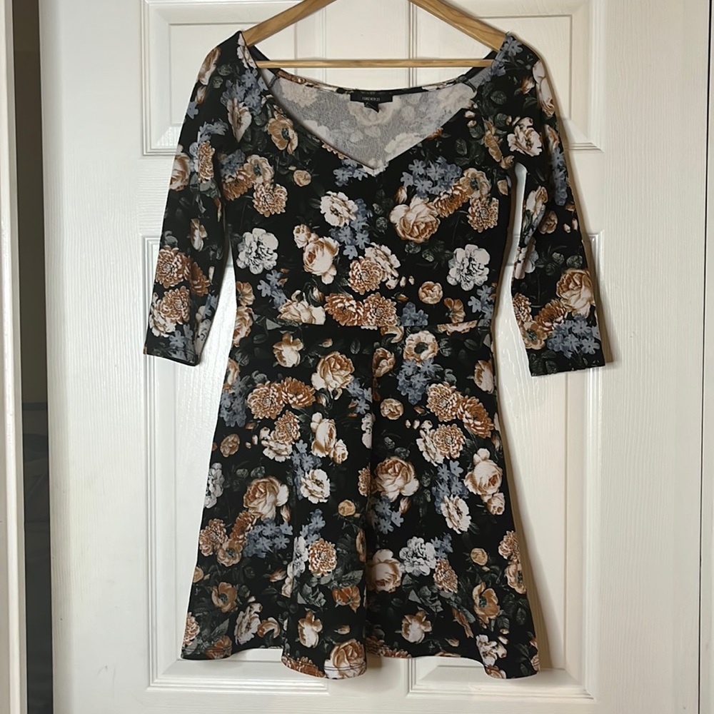 Floral Winter Dress